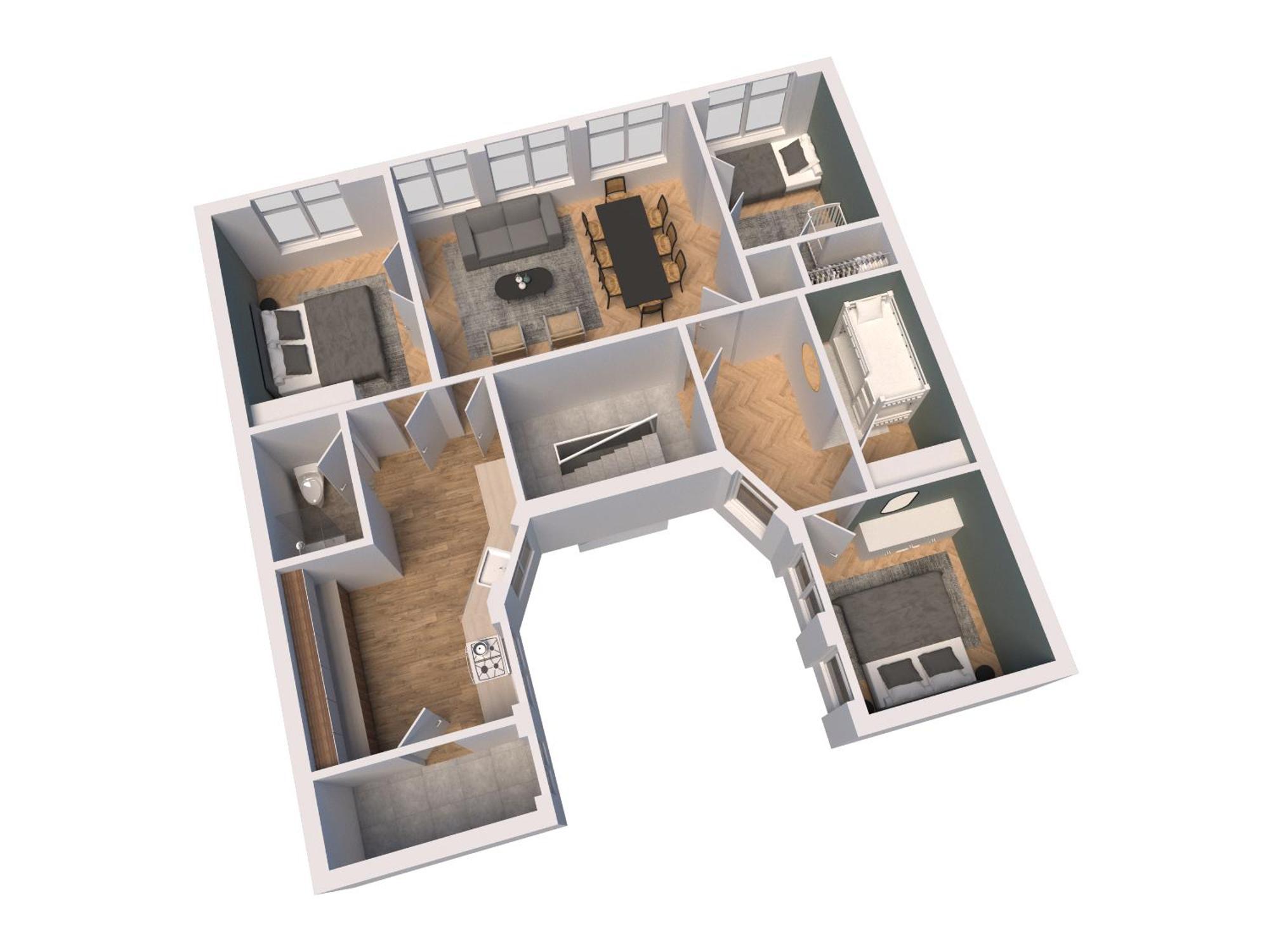 Large Apartment With Canal View In Central Cph City Копенгаген Экстерьер фото